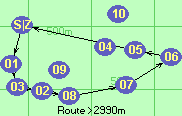 Route >2990m