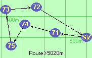 Route >5020m  M80